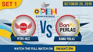 SET 1 | Petro Gazz vs. Banko Perlas | Oct 26, 2019 #PVL2019 (Watch the full game on iWant.ph)