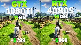 GTX 1080 Tİ vs RTX 4080 Super - Test in 8 Games