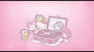 🎀 sanrio music box lofi [sanrio aesthetic music] to study, chill, vibe, relax