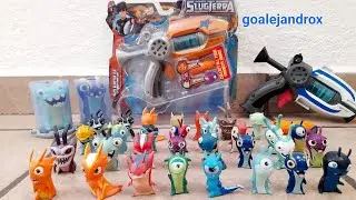 Mostrando mi Colección de la serie Bajoterra#toys #coleccionismo #slugterra