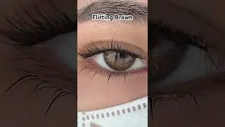 Brown eyes #lenspoison #lenses #contacts #coloredcontacts #eyes