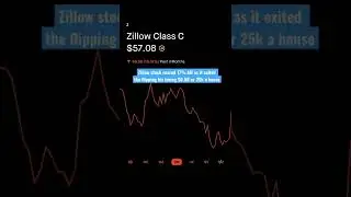 Zillow stock rallied after earning report and exit house flipping business #stock #finance #invest