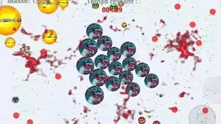 AGARIO MOBILE // BEST MOMENTS // CANNON SPLIT // POPSLIT // RUSH TEAM