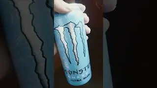Пробуем енергетик Monster Ultra Blue
