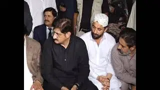 Sindh Chief Minister Syed Murad Ali Shah and Fedral Interior Minister Rana Sanaullah