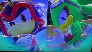Sonic Racing Crossworlds Charmy Vs Jet Rival Interactions 