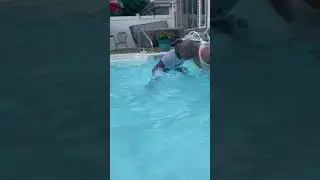Nu Garden of Edens - Pastor Edens and son Richard in a father/son friendly swimming competition.