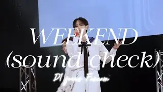 4K｜WEEKEND(sound check)｜𝘿𝙆𝘽 𝙏𝙝𝙚 𝟯𝙧𝙙 𝘾𝙤𝙣𝙘𝙚𝙧𝙩 𝙞𝙣 𝙅𝙖𝙥𝙖𝙣 𝟮𝟬𝟮𝟲 -𝙑𝙖𝙣𝙜𝙪𝙖𝙧𝙙- 1️⃣部 D1 focus fancam #장동일 #D1 