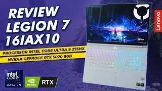 LAPTOP GAMING LAYAR OLED DENGAN INTEL CORE ULTRA 9🔥 | Review Lenovo Legion 7 16IAX10