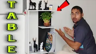 Table for Room || Yookeer Retro Bookcase Nightstand, End Table,Bed Side Table for Small Spaces