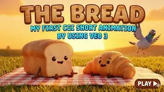 The Bread | My First CGI/AI Animation |Test 