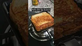Protein Rich Tofu Sandwich For Gym Lovers. Paneer Can Be Added For Kids❤️  #vegsandwich #sandwich