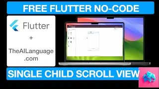 Flutter Tutorial - #7 Single Child Scroll View