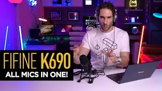Fifine K690: The Swiss Knife of USB Mics! (Review, Sound Demo & Comparison)