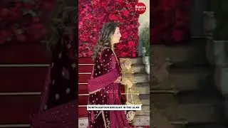 Sunita Kapoor radiates grace at Aadar and Alekha's wedding! ✨💖 #sunitakapoor