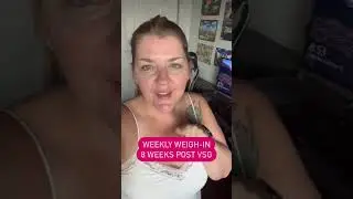 8 Weeks VSG weigh in | 60lbs+ Weight Loss Progress #shorts #vsg #weightloss #weightlosssurgery