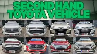 Best Price Second Hand Toyota Vehicle Philippines | Segunda Manong Avanza, Rush, at Innova