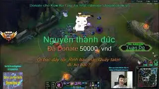King of War | KoW c&agrave;y thu&ecirc; Syndra đ&aacute;nh qu&aacute; hay fan Donate li&ecirc;n tục