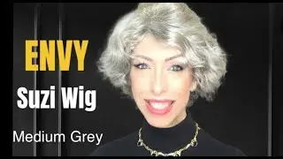 ENVY SUZI WIG REVIEW | MEDIUM GREY | AFFORDABLE BASIC CAP