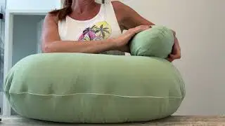 Dr. Mama's Organics Nursing Pillow with Lumbar Support-my favorite thing about this nursing pillow!