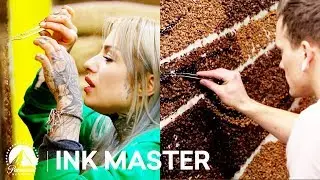 Coffee Bean Art: Flash Challenge Sneak Peek ☕ Ink Master: Battle of the Sexes (Season 12)