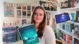 48h dans ma vie de lectrice | dédicace, lecture & Disney Dreamlight Valley 🎮📖
