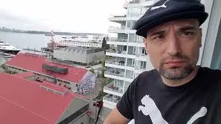 City View from my room Pinnacle Hotel at the pier Vancouver BC