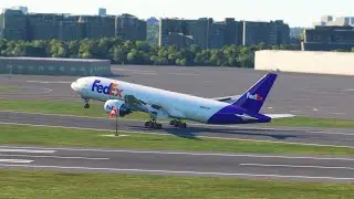 TERRIFYING TURBULENCE! Best Pilot Lands Boeing 777 at Ronald Reagan Airport 😱✈️