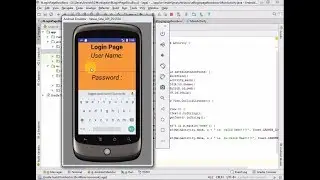7 Android app development tutorial for beginners | Android login app