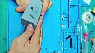 how replacing dji drone battery cell  #fixdrone #fixdronebattery #satisfying #dronebattery repair 