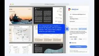Datylon ESG Report Publishing Demo