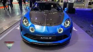 2023 Alpine A110 R  Interior and Exterior Mondial de L`Auto  Paris Motor Show 2022