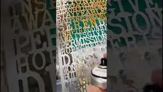 Today&rsquo;s Tip: Schablonengewichte &ndash; mein Geheimtipp f&uuml;r stabile Schablonen beim Sprayen!