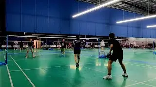 Bella/Jason vs Clary/Kevin - Badminton Mix Doubles