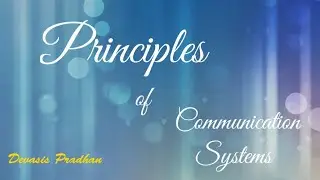 Principles of Communication Systems