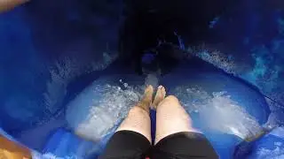 Toboggans aquatiques du Camping Cap Fun Las Bousigues