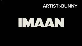 IMAAN A RAP FROM HEART INDEPENDENT RAPER