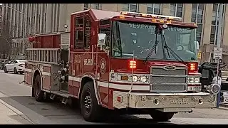Madison WI Spare Engine 1 Responding