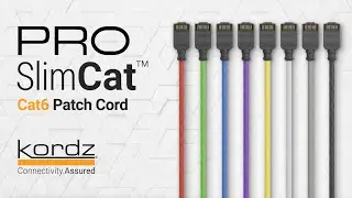 Kordz Product Overview - PRO SlimCat Patch Cord