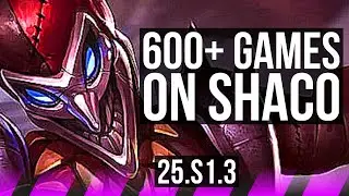 SHACO & Jhin vs MILIO & Ezreal (SUP) | 600+ games | KR Diamond | 25.S1.3