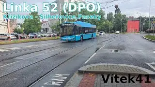 Linka 52 (DPO): Křižíkova - Šilheřovice, Paseky