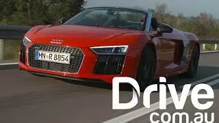 2017 Audi R8 V10 Spyder Review | Drive.com.au