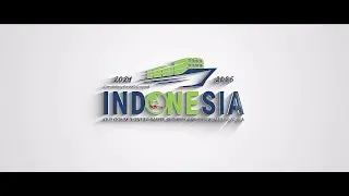 Logo dan Tagline Pencalonan Indonesia Sebagai Anggota Dewan IMO Kategori C Periode 2024 - 2025