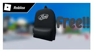 How to get black realm backpack in Vans world || Roblox