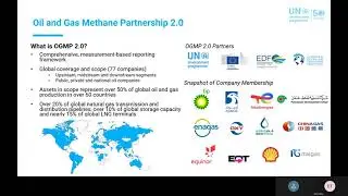 Понимание Партнерства ООН по метану в нефтегазовой отрасли (OGMP) 2.0