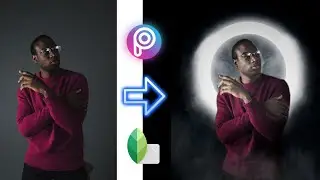 White Neon Light Background Edit | JB Editz