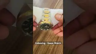 Unboxing: Guess Dress watch #unboxing #guess #guesswatch #dresswatch #watch #watchcollection