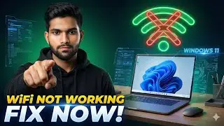 WiFi Connect Nahi Ho Raha? Sabse Powerful Fix 🔥 (Laptop + PC)
