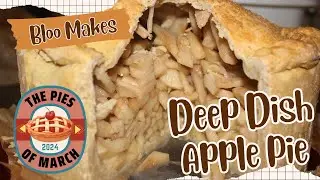 Mile High Apple Pie #piesofmarch