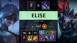 Elise Jungle vs Kha'Zix - VN Challenger Patch 25.10